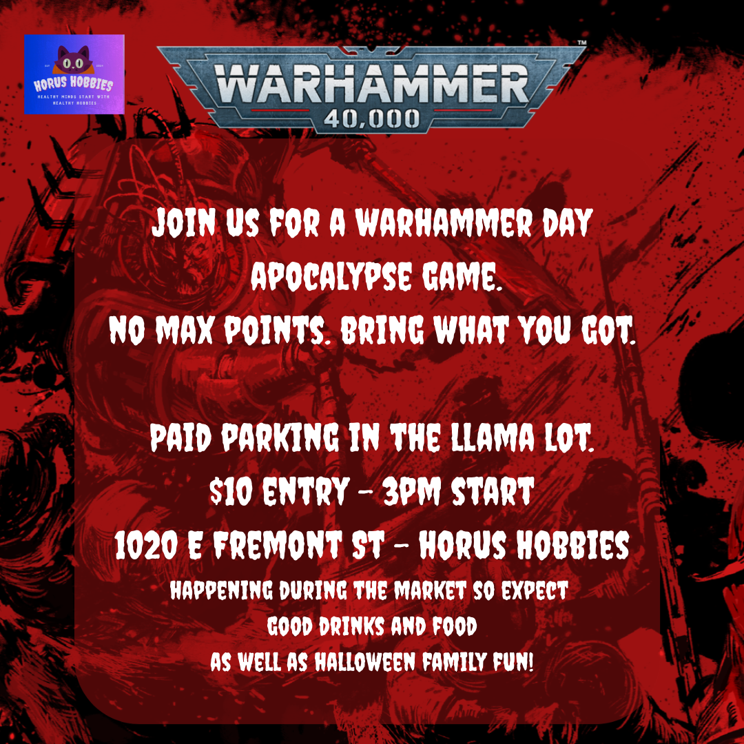 Apocalypse Entry Ticket - OCTOBER 24