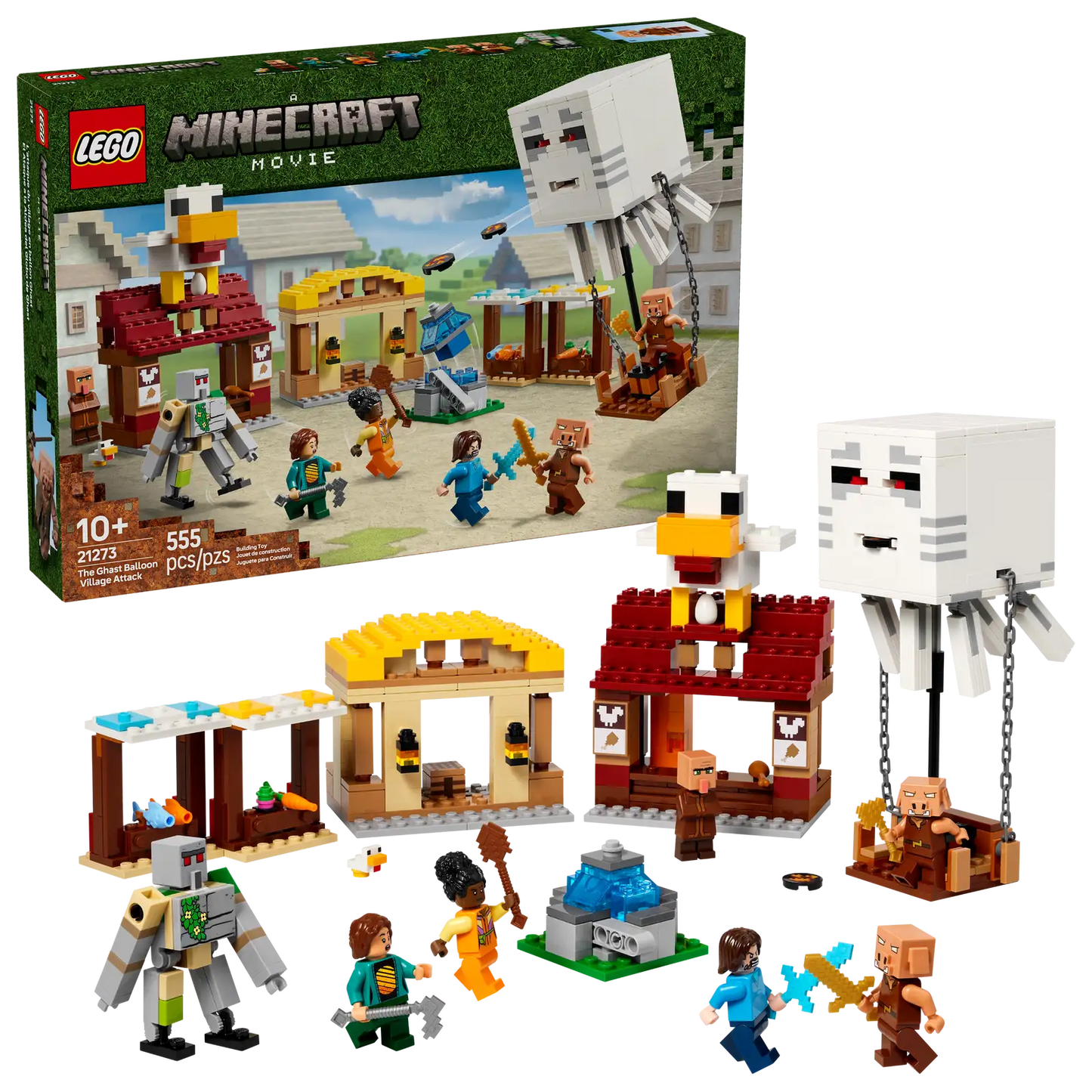 The Ghast Balloon Village Attack