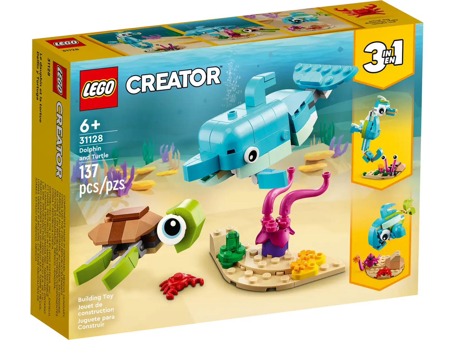 CREATOR - Dolphin and Turtle