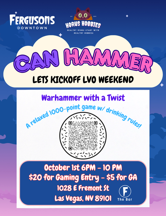 CANHammer Ticket - LVO WEEKEND KICKOFF