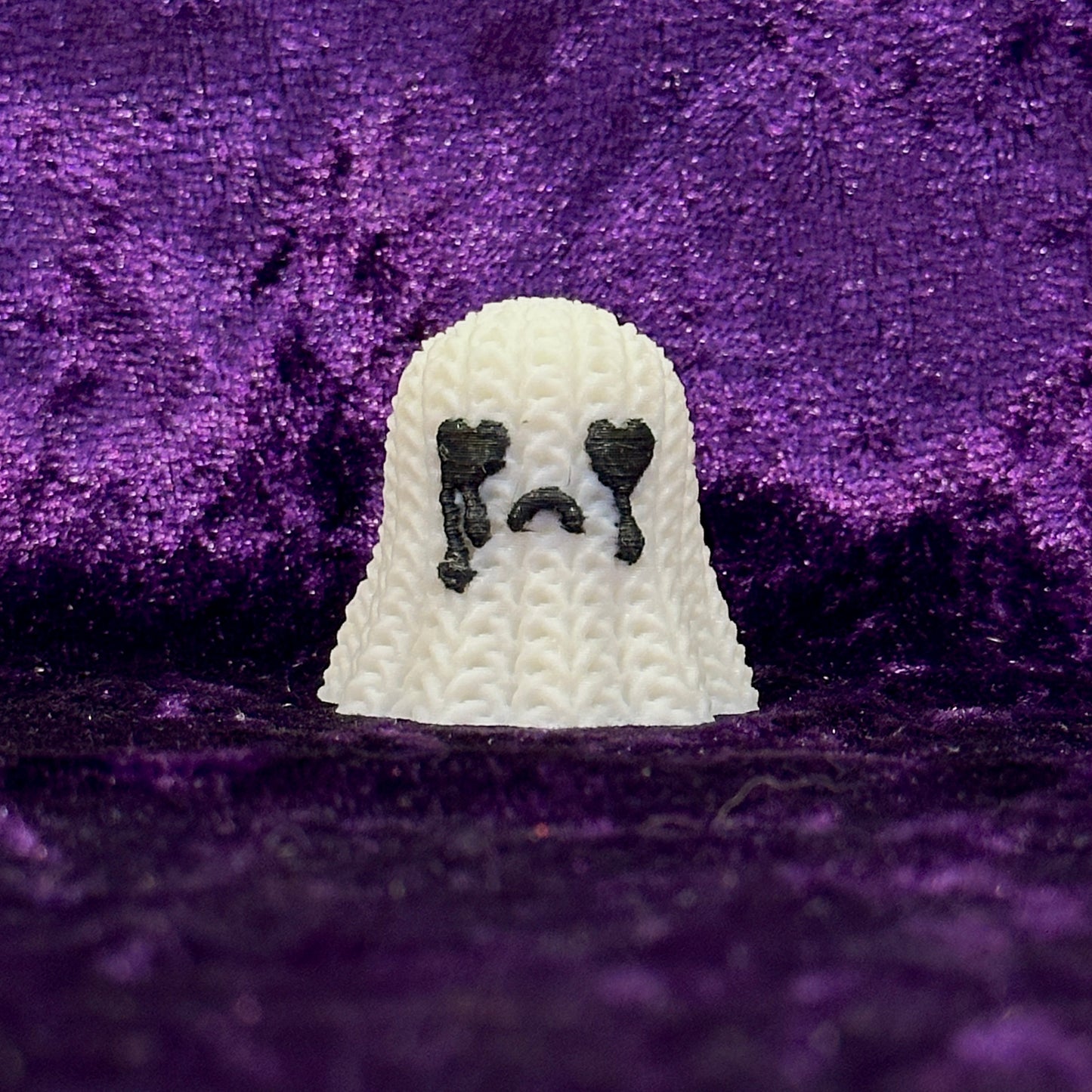Knit Sad Crying Ghost
