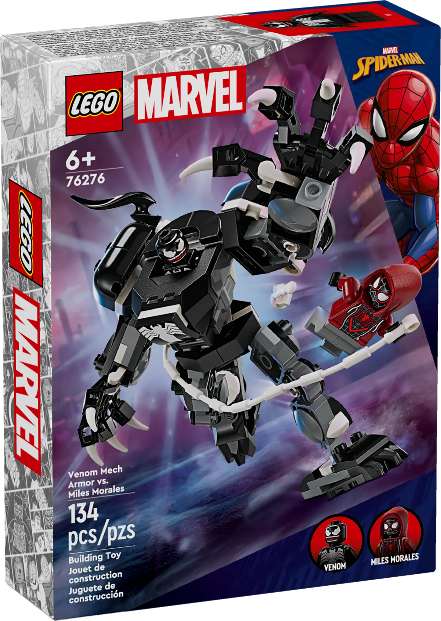 Venom Mech Armor vs. Miles Morales