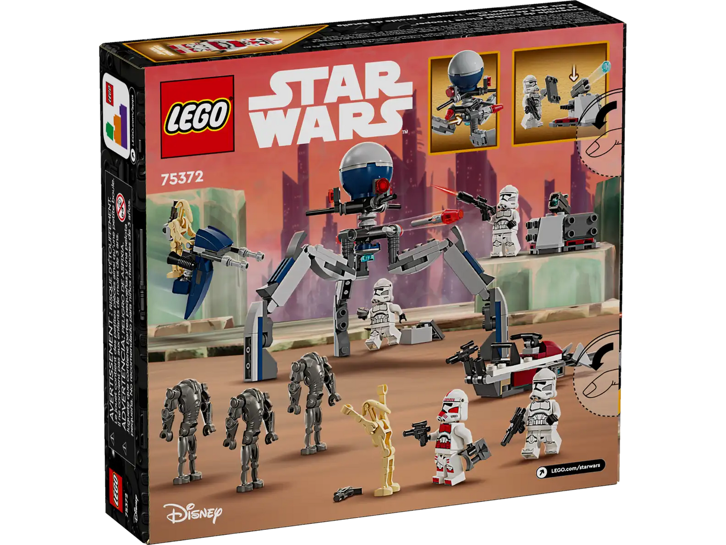 LEGO Star Wars- Clone Trooper & Battle Droid Battle Pack