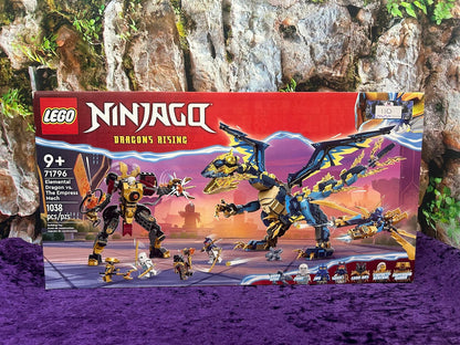 Ninjago Dragons Rising  - Elemental Dragon vs. The Empress Mech