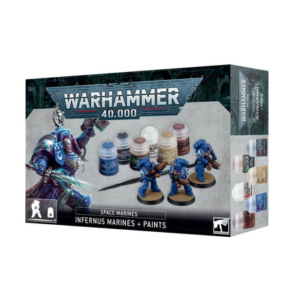 INFERNUS SPACE MARINES + PAINTS