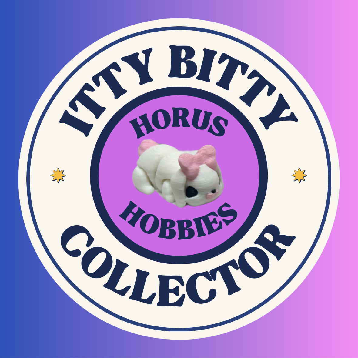 Itty Bitty Collector Stickers