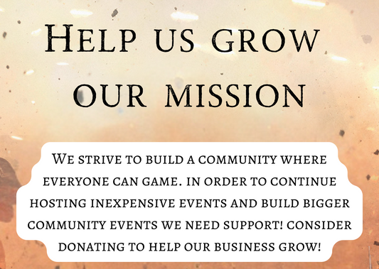 Help Us Grow Our Mission
