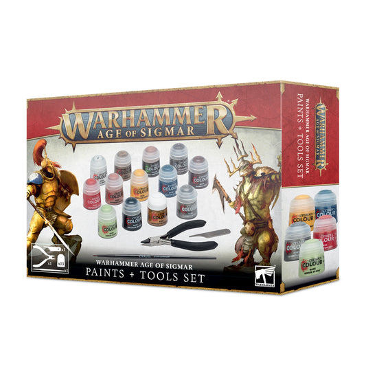 AGE OF SIGMAR PAINTS+TOOLS